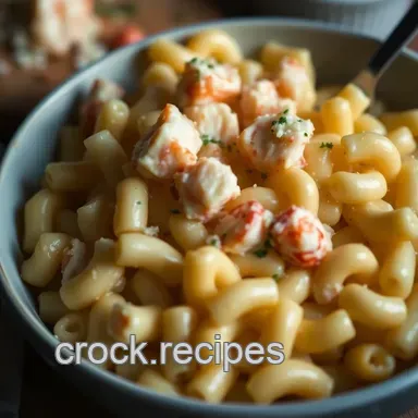 Decadent Lobster Mac & Cheese Recipe: An Elegant Comfort Classic Recipe Card