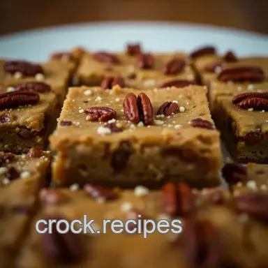Decadent Pecan Pie Bars Recipes: A Southern Twist on a Classic Recipe Card