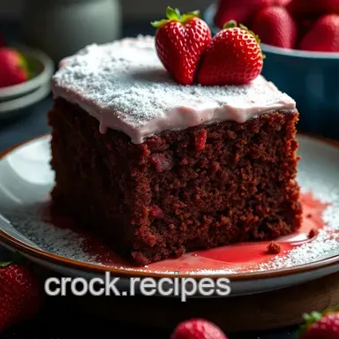 Decadent Strawberry Earthquake Cake: A Family Favorite for Any Occasion Recipe Card