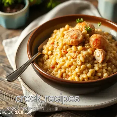 Easy Cooked Barley Chicken Creamy Risotto: A Heavenly Comfort Food Recipe Card