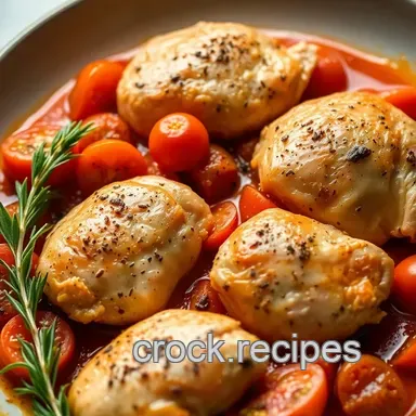 Easy & Juicy Chicken and Tomato Recipes: My Go-To Herb Bake Recipe Card