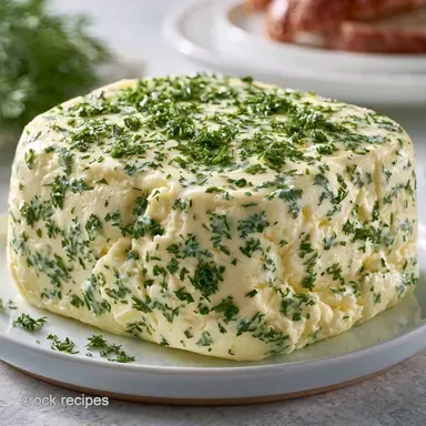 Dill Compound Butter for 4 Servings Recipe Card