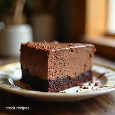 My Double Chocolate Espresso Cheesecake Recipe Dream Recipe Card