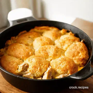 DownHome chicken and biscuit casserole Southern Comfort Recipe Card