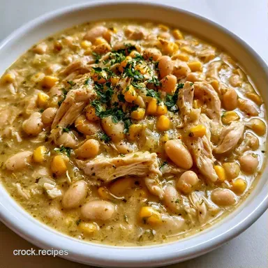 Chicken Chili: Slow-Cooked Recipe Card