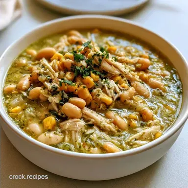 Chicken Chili: Slow-Cooked