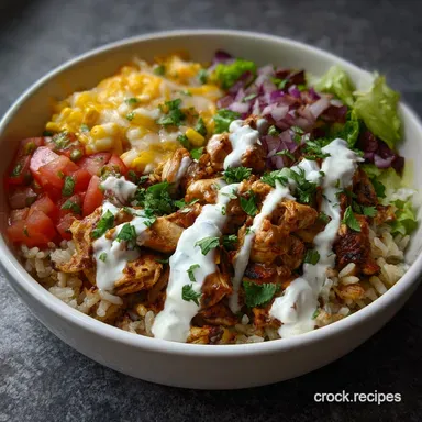 One Pan Chicken Burrito Bowl Easiest: 30-Minute Cleanup Free Meal Recipe Card