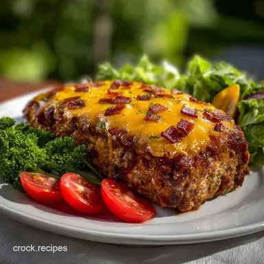 Easy Bacon Cheeseburger Meatloaf: Juicy Bun-Free
