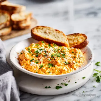 Buffalo Chicken Dip in 25 Minutes with Creamy Ingredients Recipe Card