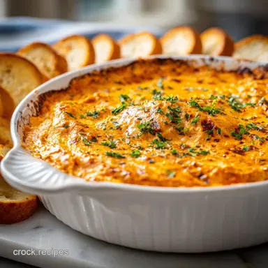 Easy Buffalo Chicken Dip Your New Favorite Recipe with Cream Cheese Ready in 30 Min Recipe Card