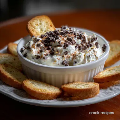 Easy Cannoli Dip 5Ingredient NoBake Dessert | Ready in Minutes