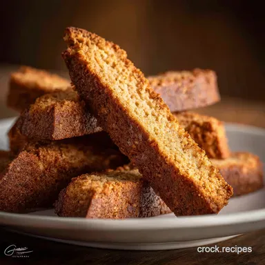 Cinnamon Keto Biscotti: The Perfect Ultra-Crispy Low-Carb Dunker Recipe Card