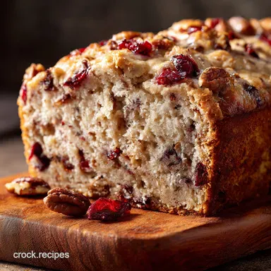 Cranberry Pecan Bread: Easy, Moist Quick Bread for the Holidays Recipe Card