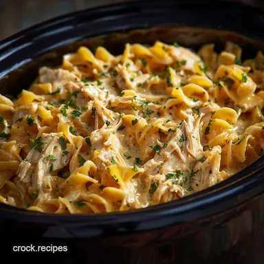 Crock Pot Cheesy Chicken Noodles: The Easiest Weeknight Comfort Meal