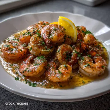 Easy Shrimp Marinade Recipe with Lemon Quick Flavorful Zesty Recipe Card