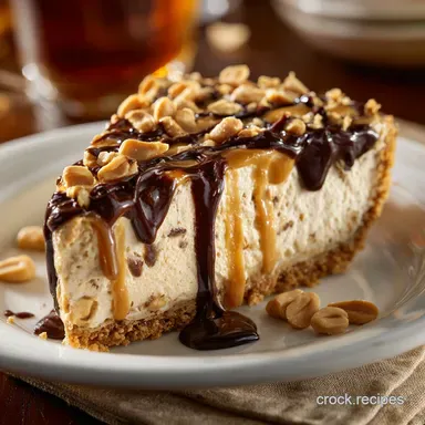 Frozen Peanut Butter Pie: The Creamy No-Bake Dessert Classic Recipe Card