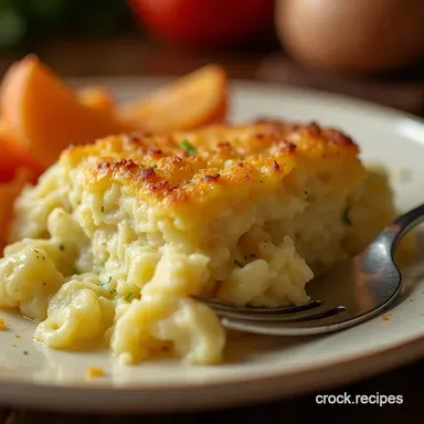 Simply Scrumptious Easy Creamy Scalloped Cabbage Bake Recipe Card