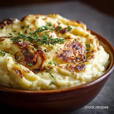 Slow Cooker Garlic Mashed Potatoes: Creamy, Hands-Off Roasted Perfection