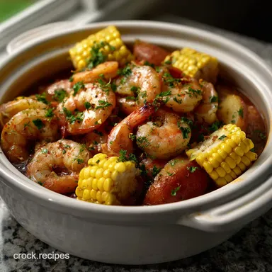 Slow Cooker Shrimp Boil: Easy Crockpot Seafood Recipe