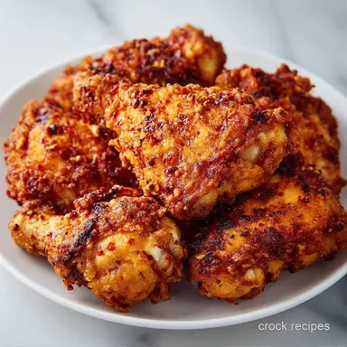 Easy Spiced Air Fryer Thighs in 16 Min Recipe Card