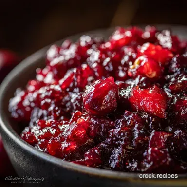Sugar Free Keto Cranberry Sauce: Easy, Jammy, Low Carb Perfect Recipe Card