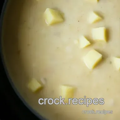 Creamy Crock Pot Potato Soup: Effortless Comfort Food! Recipe Card