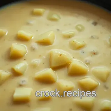 Creamy Crock Pot Potato Soup: Effortless Comfort Food!