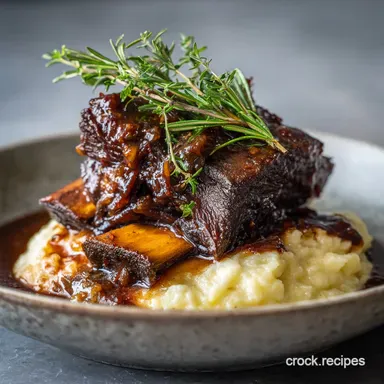 Slow Cooker Beef Short Ribs: Fall-Off-The-Bone Recipe