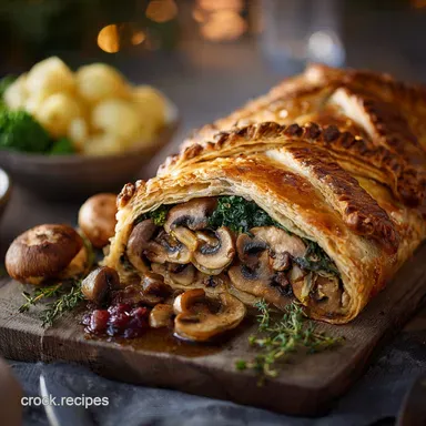 Merry Mushroom Wellington The Ultimate Vegetarian Christmas Dinner Recipes