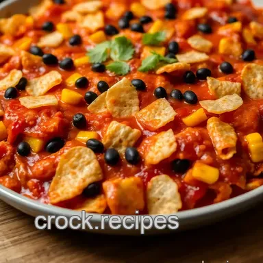 Easy Mexican Casseroles: My Fiesta Chicken Enchilada Delight Recipe Card
