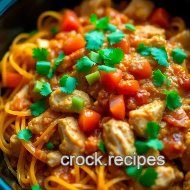 Fiesta Chicken Taco Bowls: My Healthy Crockpot Secret! Recipe Card