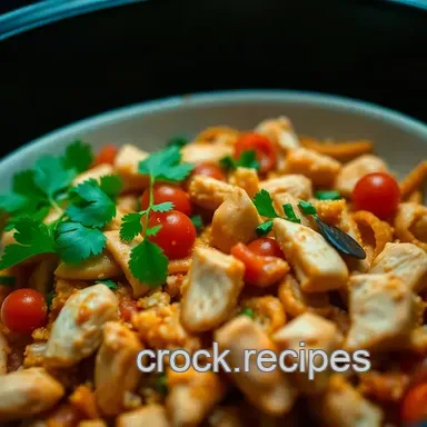 Fiesta Chicken Taco Bowls: My Healthy Crockpot Secret! Recipe Card