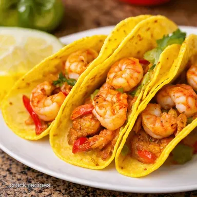 Zesty Fiesta Shrimp Tacos My Secret Seasoning Blend Recipe Card