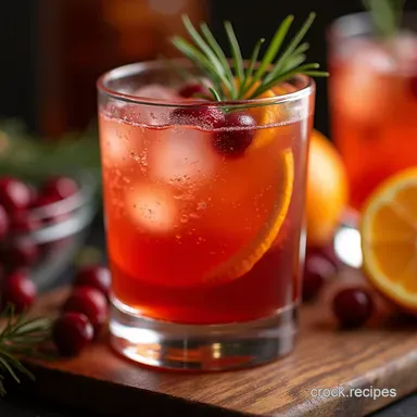 5Minute Fireside Fizz Easy Christmas Alcoholic Drinks Recipe Card
