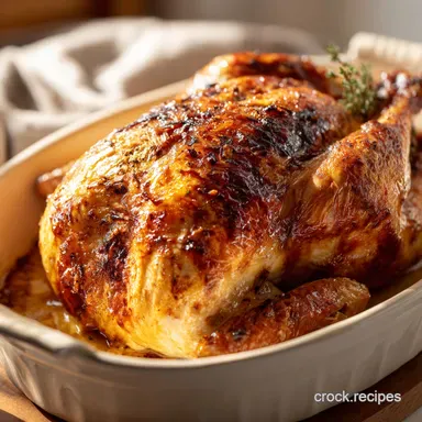 Roast Turkey with Crispy Skin for 12 Recipe Card