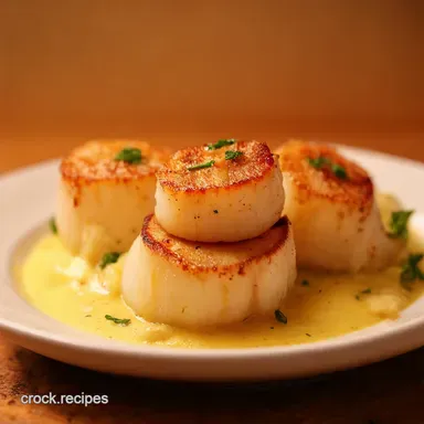 Garlic Butter Baked Scallops My Easy Posh Pub Grub Recipe Recipe Card