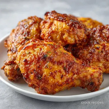 Garlic Butter Baked Thighs: Crisp Skin Recipe Card