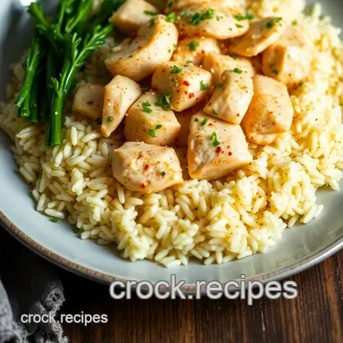 Easy & Flavorful Chicken Scampi with Garlic Parmesan Rice: My Go-To Recipe Recipe Card