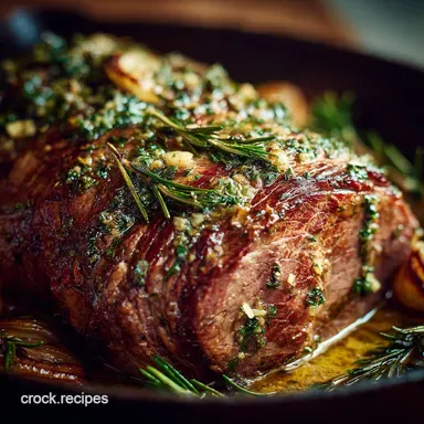 Crack a Brilliant Sunday Roast Garlic Butter Herb Roast Beef