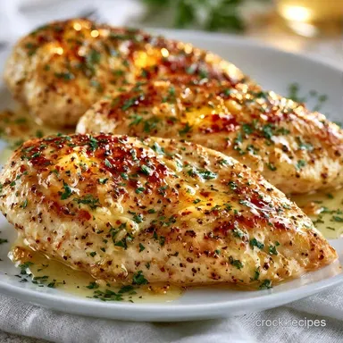 Garlic Herb Chicken Butter in 20 Minutes Recipe Card