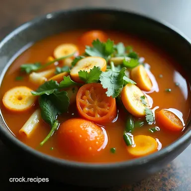 Easy Golden Broth Chinese Vegetable Soup Recipe in 45 Mins