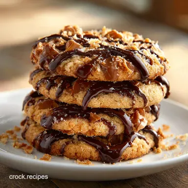 Toffee Cookies: The Ultimate Chewy Crispy English Toffee Recipe Recipe Card