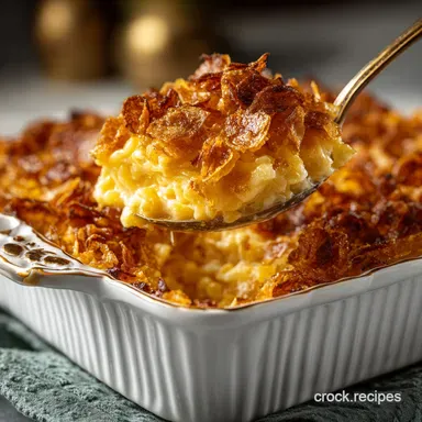 Easy Noodle Kugel Recipe Creamy Custard Crisp Cornflake Topping