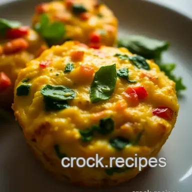 Easy Garden Veggie Egg Muffins Recipe: Perfect Grab-and-Go! Recipe Card