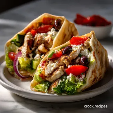 Greek Salad Pita Pockets Recipe: Zesty & Structurally Sound Recipe Card