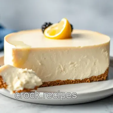 Greek Yogurt Cheesecake: Lighter Lemon & Honey Delight Recipe Card
