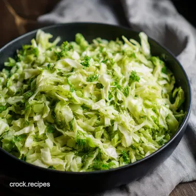 Green Goddess Cabbage Salad My GoTo Recipe Recipe Card