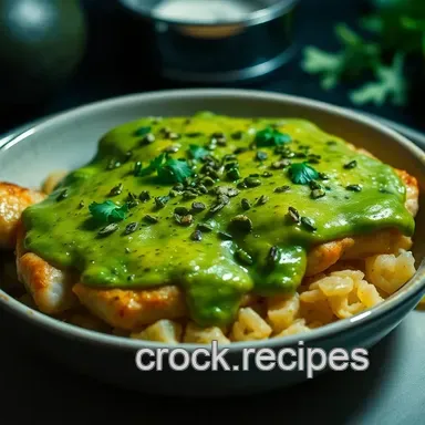 How to Make Amazing Green Queen Chicken with Avocado Sauce