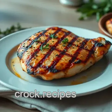 Juicy Grilled Chicken Breast: How Long to Cook Perfectly on the Grill Recipe Card