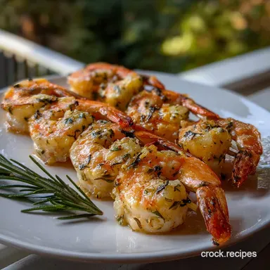 Grilled Rosemary Shrimp: 20-Minute Herb-Marinated Feast Recipe Card